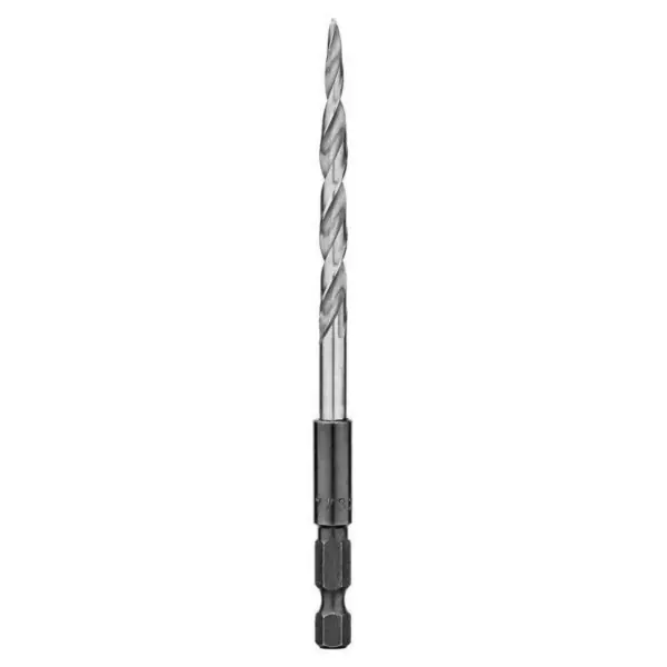 DEWALT DW2540 Replacement Drill Bit, 7/32 in Dia, 1-3/8 in OAL, Countersink, Spiral Flute, 4-Flute, Hex Shank Free Shipping