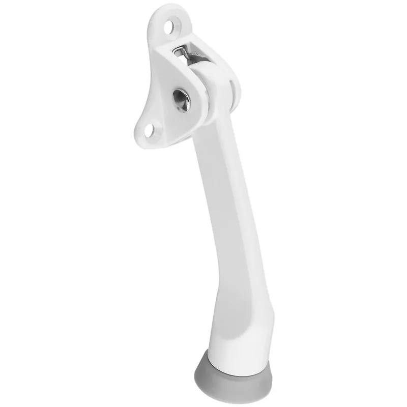 Limited Time National Hardware V238 Series N248-435 Door Stop, 4 in Projection, Zinc
