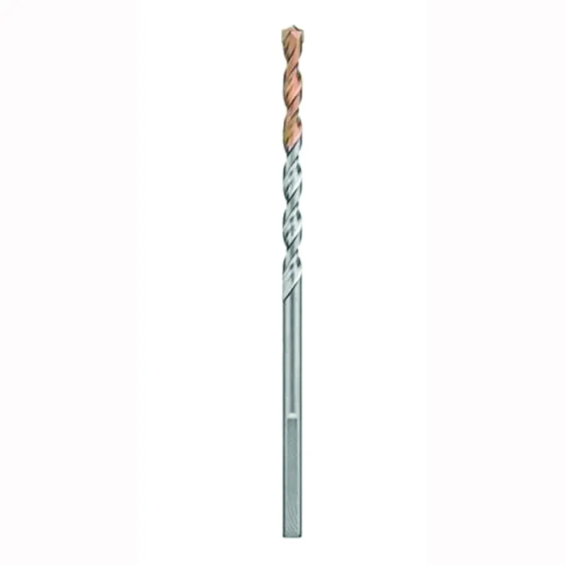 DEWALT DW5229 Hammer Drill Bit, 5/16 in Dia, 12 in OAL, Percussion, 4-Flute, 5/16 in Dia Shank, Flat Shank Time-Limited