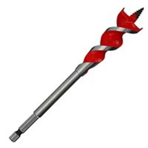 Milwaukee 48-13-0088 Auger Drill Bit, 1 in Dia, 6-1/2 in OAL, 1/4 in Dia Shank, Hex Shank Trusted Brand