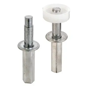 Don’t Miss Out Prime-Line N 7263 Door Pivot and Guide Set, 7/16 in Dia Base, 1-1/2 in H Base, Plastic/Steel, 2/PK