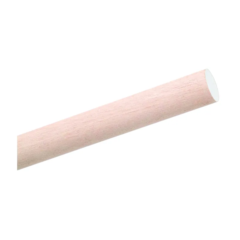 Waddell 6408UB Dowel Rod, 1/2 in Dia, 48 in L, Aspen Wood Luxury