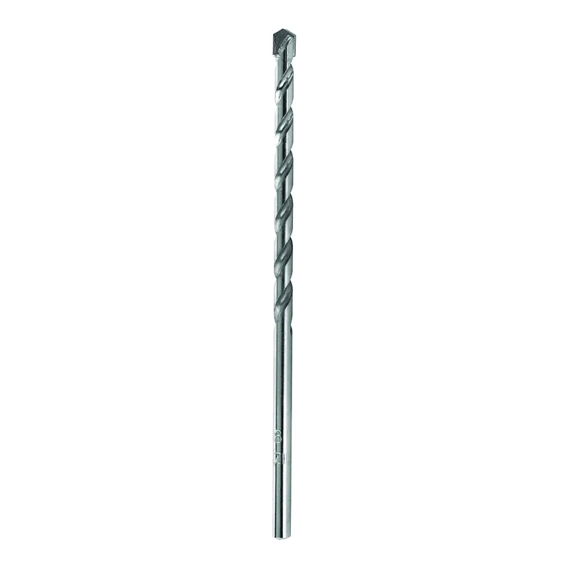 Irwin 5026003 Drill Bit, 1/4 in Dia, 4 in OAL, Percussion, Spiral Flute, 1-Flute, 1/4 in Dia Shank, Straight Shank Best Seller