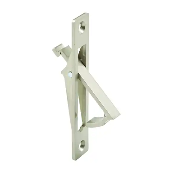 Hot Deal Prime-Line N 7274 Pocket Door Pull, 5/8 in W, 3-1/2 in D, 3/4 in H, Satin Nickel