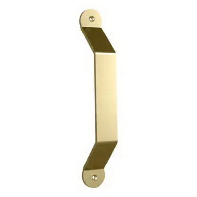 National Hardware N700-109 Charleston Pull, 10 in H, Steel, Brushed Gold Secure Checkout