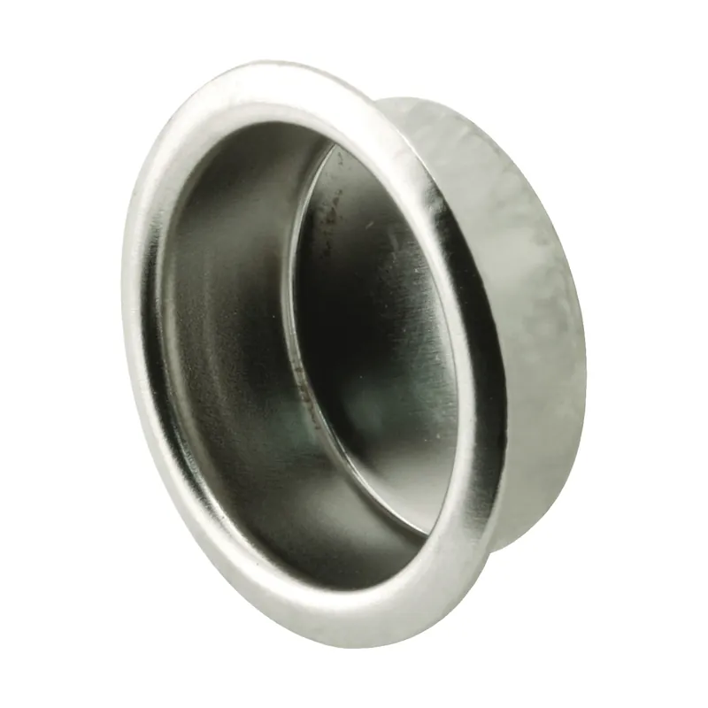 Prime-Line N 6893 Door Pull, 5/16 in D, Steel, Nickel Latest
