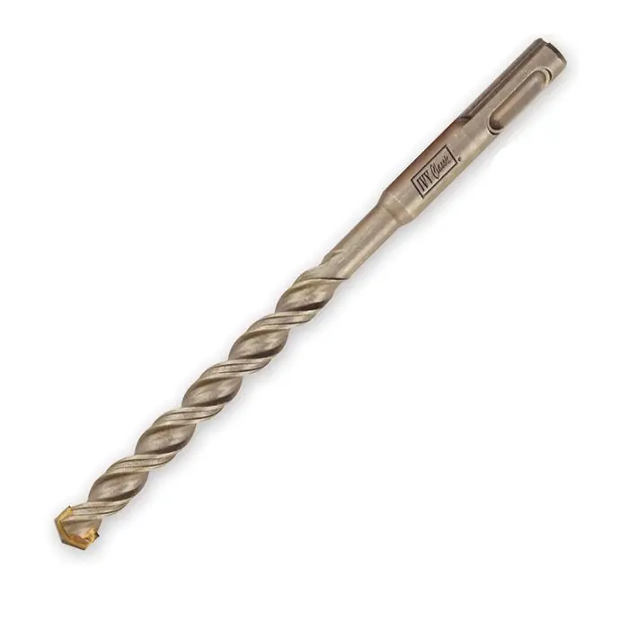 Handmade IVY Classic 47006 Drill Bit, 3/16 in Dia, 6 in OAL, Parabolic Flute, 4-Flute, SDS Plus Shank