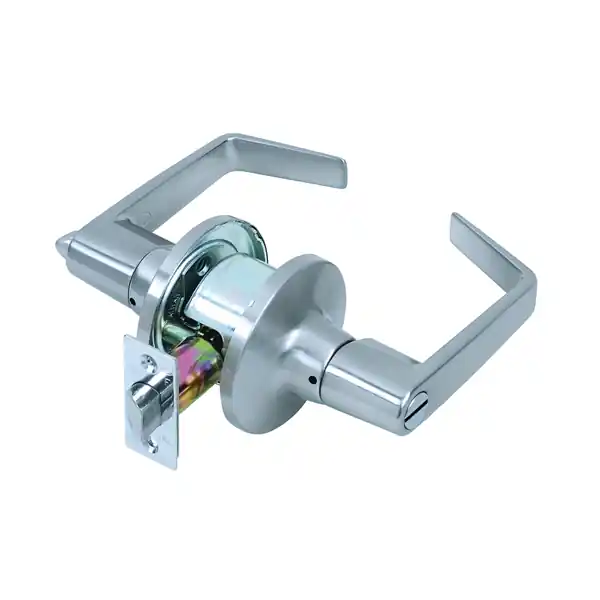 Factory Price Tell Manufacturing CL100199 Privacy Lever, Satin Chrome, Steel, Reversible Hand