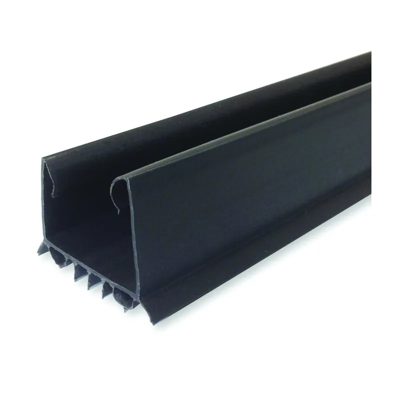 Reduced Price M-D 43337 Door Seal, 2-1/4 in W, 36 in L, Vinyl, Brown