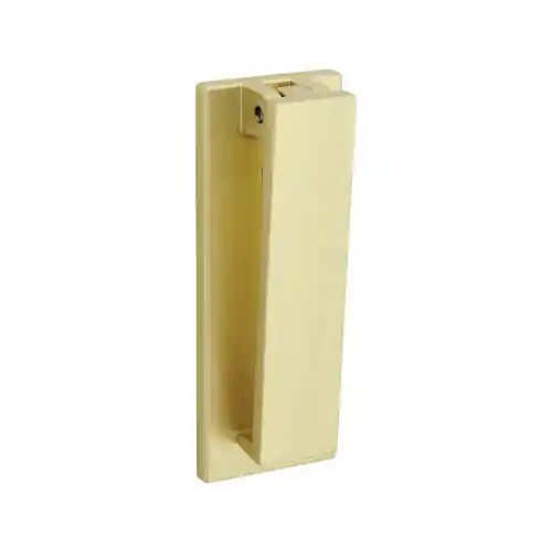 National Hardware Reed N336-705 Door Knocker, Aluminum, Brushed Gold, 1/8 in Mounting Hole Holiday Sale