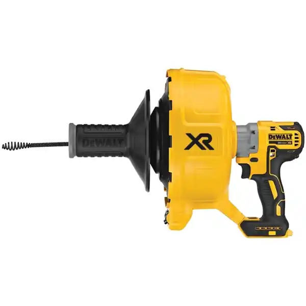 DEWALT DCD200B Drain Snake, Electric, 5/16 in Dia Cable, 25 ft L Cable High Quality
