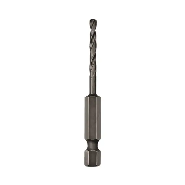 DEWALT DD5132 Impact Drill Bit, 1/2 in Dia, 4 in OAL, Spiral Flute, 1/4 in Dia Shank, Hex Shank Limited Time