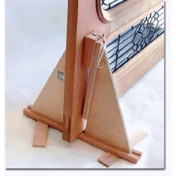 Templaco WD-2 Door Holder, 24 in L, 11 in W, 20 in H, Baltic Birch, Clear Reduced Price