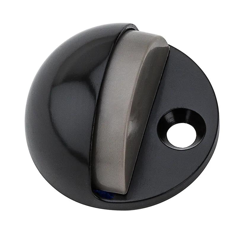 National Hardware N327-612 Door Stop, 1-25/32 in Dia Base, Aluminum/Zinc, Oil-Rubbed Bronze Direct From Manufacturer