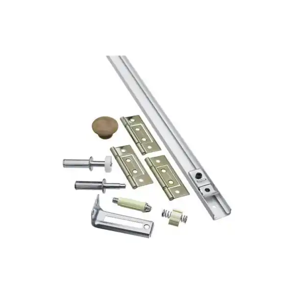National Hardware N343-715 Folding Door Hardware Set, Steel, For: Bi-Fold Doors Weekend Sale