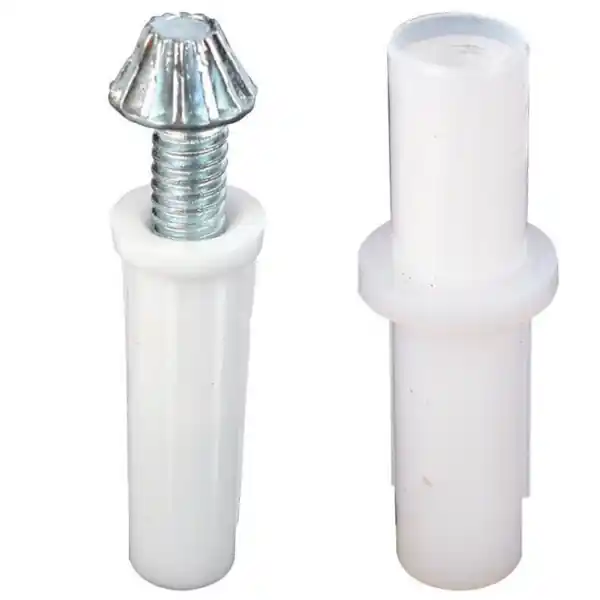 Fresh Stock Prime-Line N 7269 Adjustable Bi-Fold Top and Bottom Pivot Set, Plastic/Steel, For: Bi-Fold Doors