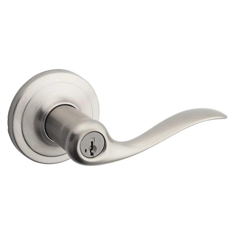 Kwikset Signature Series 740TNL 15SMTCP Entry Lever, Satin Nickel, 1/2 in L Throw, 2-3/32 in Projection Factory Price