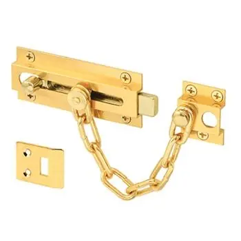 Defender Security U-9911 Chain Door Guard, Brass, Polished Brass Super Sale