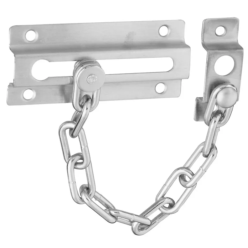 Certified National Hardware V807 Series N274-407 Door Chain, Zinc, Satin Chrome
