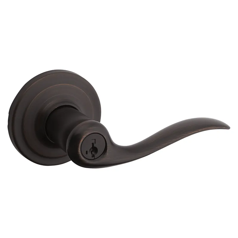 Kwikset Signature Series 740TNL 11PSMTCP Entry Lever, Venetian Bronze, Zinc, Residential, 2-3/32 in Projection Worldwide Shipping