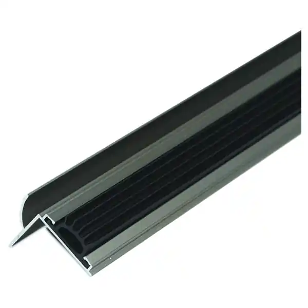 M-D 48998 Door Bottom with Drip Cap, 36 in L, 1-3/4 in W, 1-3/32 in H, Aluminum, Satin Nickel Today Only