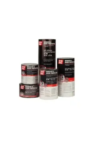 Grip-Rite GRWRWDT6 Window and Door Protector, 75 ft L, 6 in W, Elastomeric Bitumen/Tri-Laminate Woven Polyethylene Flash Sale