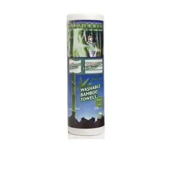 Buy Online Bambooee 4015 Bamboo Towel, 11-1/2 in L, 11 in W, Rayon, White