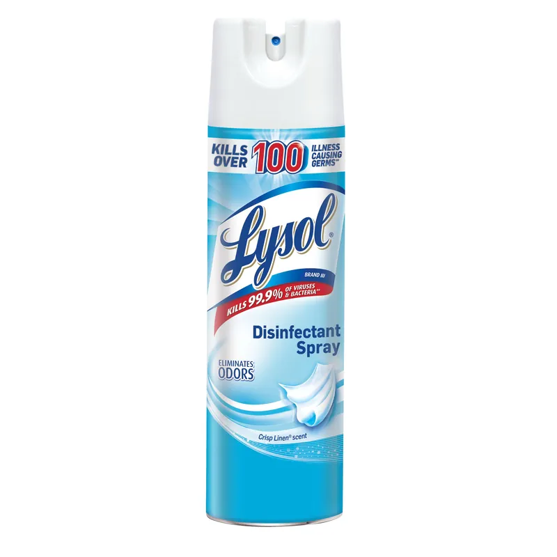 Affordable Lysol 74828 Disinfectant, 19 oz, Liquid, Crisp Linen, Clear/Water White