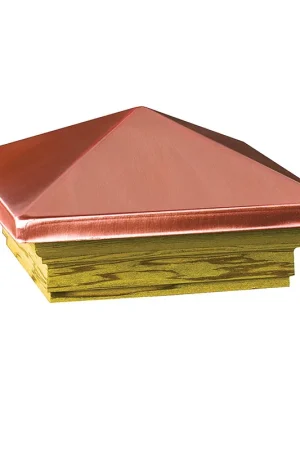 While Supplies Last Maine Ornamental 72223 Post Cap, 4 in L, 4 in W