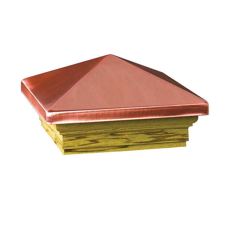 While Supplies Last Maine Ornamental 72223 Post Cap, 4 in L, 4 in W