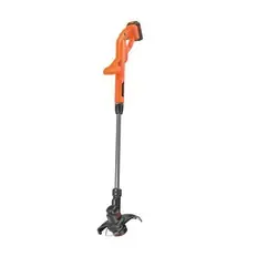 Shop Now Black+Decker LST201 String Trimmer and Edger, Battery Included, 1.5 Ah, 20 V, Lithium-Ion, 0.065 in Dia Line