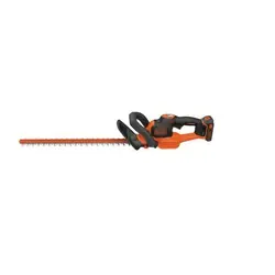 Black+Decker LHT321 Hedge Trimmer, Battery Included, 20 V, Lithium-Ion, 3/4 in Cutting Capacity, 22 in Blade Clearance