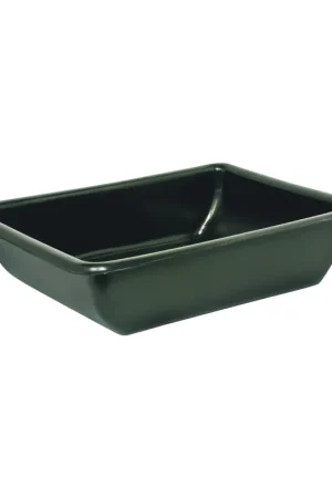 Maccourt AT2606 Utility Tub, 9 gal, 26 in L, 20 in W, 6 in H, Polyethylene, Black, Rectangle Cheap