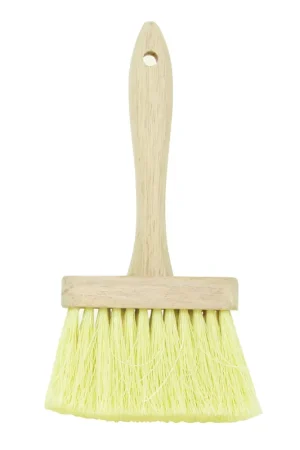 Get Yours DQB E-Z Fit Series 11923 Masonry Brush, 4-3/4 in L Brush, Polypropylene Bristle, White Bristle, Plastic Handle