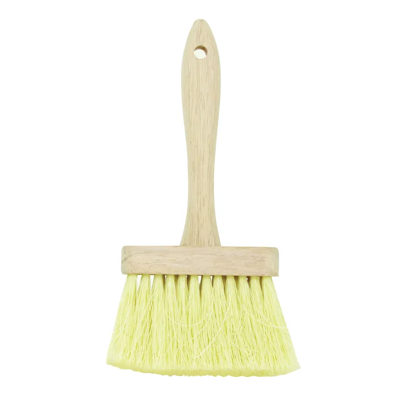 Get Yours DQB E-Z Fit Series 11923 Masonry Brush, 4-3/4 in L Brush, Polypropylene Bristle, White Bristle, Plastic Handle