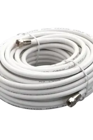 Zenith VG101206W RG6 Coaxial Cable, F-Type, F-Type, 12 ft L Next Day Delivery