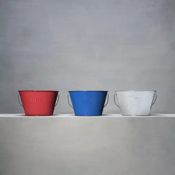 Tiki 1414064 Candle, Blue/Red/Silver, Citronella, 32 hr Burn Time Final Sale