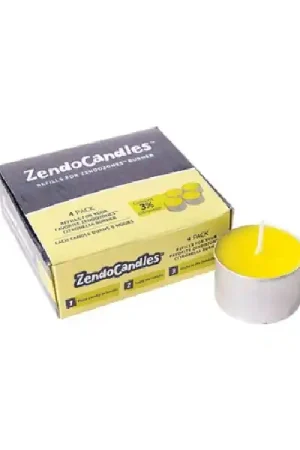 Big Sale ZendoZones 18ZENCAND Citronella Candle, 8 hr Burn Time Pack