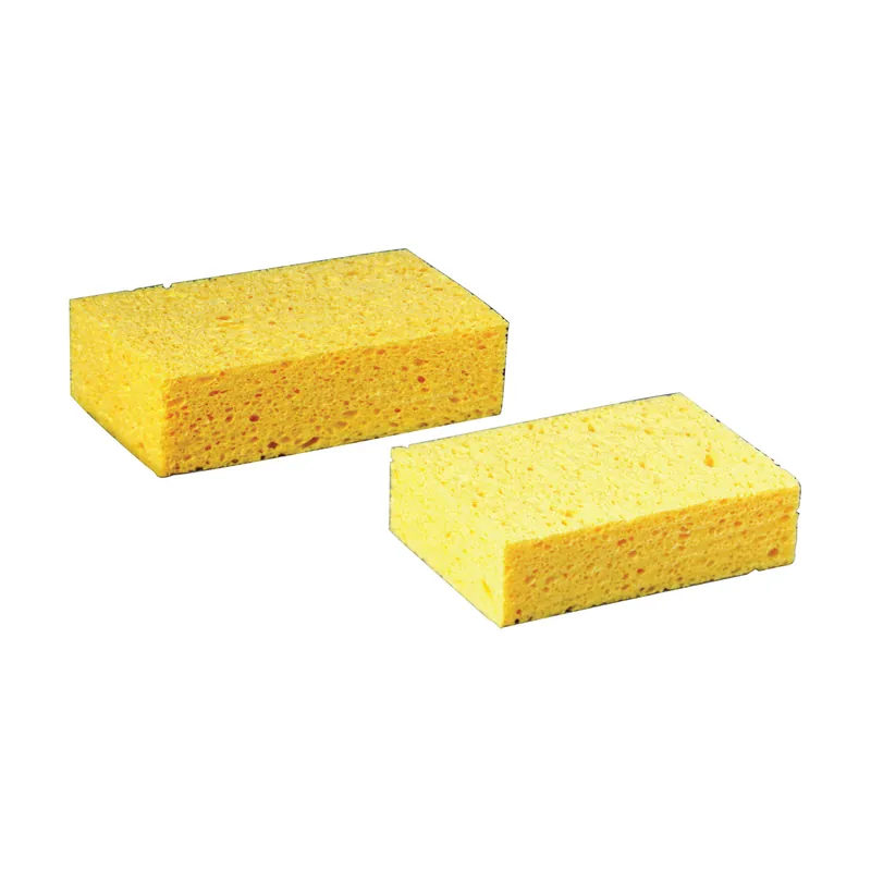 3M 7456-T Commercial Sponge, 7-1/2 in L, 4-3/8 in W, 2.06 in Thick, Cellulose, Yellow One Day Deal