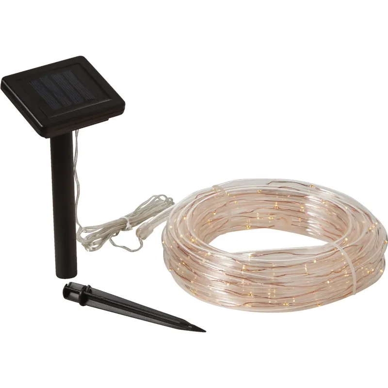 Shop Now Outdoor Expressions B-22WW Rope Light, 28 ft L, 100-Lamp, Warm White, LED