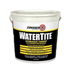 Zinsser Watertite 05071 Hydraulic Cement, Gray, Solid, 10 lb, Pail No Minimum Order