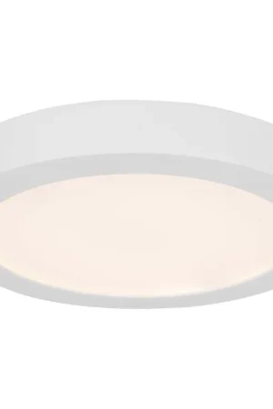 Top Pick Boston Harbor CL040B WH Ceiling Light Fixture, 0.1 A, 120 V, 12 W, LED Lamp, 750 Lumens, 3000 K Color Temp