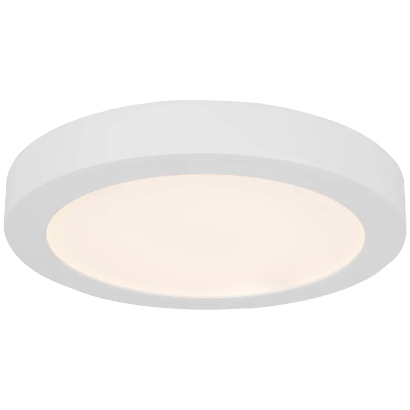 Top Pick Boston Harbor CL040B WH Ceiling Light Fixture, 0.1 A, 120 V, 12 W, LED Lamp, 750 Lumens, 3000 K Color Temp