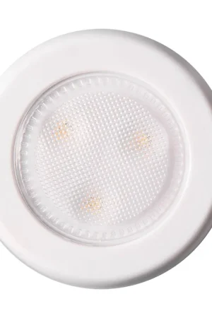 Westek BL-PUTN-W2 Compact Ultra-Thin Puck Light, 12 V, AAA Battery, 1-Lamp, LED Lamp, 50 Lumens, White, 2/CD While Supplies Last