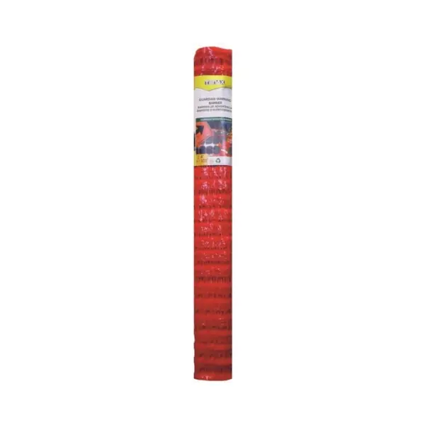 Tenax Guardian Series 2A060006 Visual Barrier, 100 ft L, 1-3/4 x 1-3/4 in Mesh, Oval Mesh, HDPE, Orange Direct From Factory