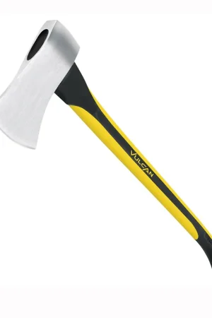 Bulk Order Vulcan 34483 Michigan Axe, High Polished Head, 3.5 lb Head, Fiberglass Handle, 33 in OAL