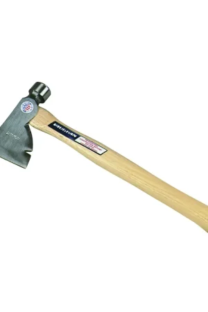 Vaughan RB28 Rig Builder Hatchet, 3-1/2 in Cutting Edge, 28 oz Head, Steel Head, Wood Handle, 17 in OAL Time-Limited