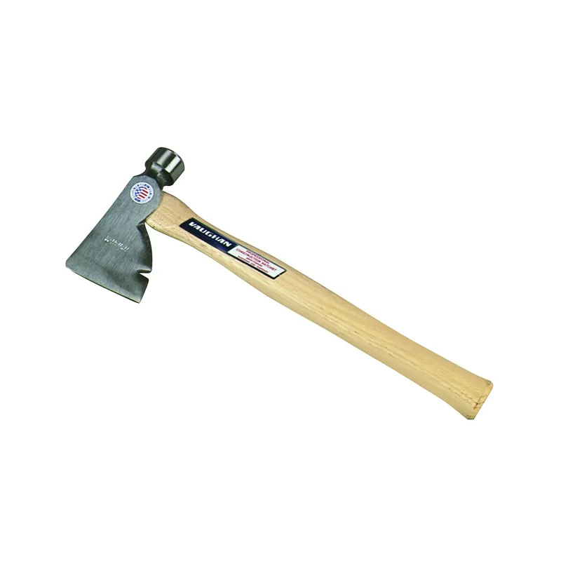 Vaughan RB28 Rig Builder Hatchet, 3-1/2 in Cutting Edge, 28 oz Head, Steel Head, Wood Handle, 17 in OAL Time-Limited