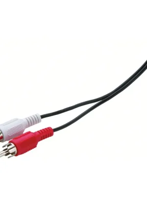 Zenith AC1006SB Stereo Cable, Black Sheath, 6 ft L Factory Price