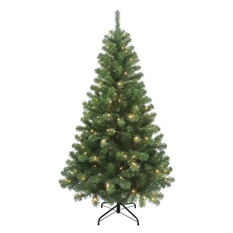 Best Choice Puleo Asia Limited 333-1898-T60LW2 Artificial Tree, 6 ft, Balsam Fir Family, Direct Plug In, LED, Warm White